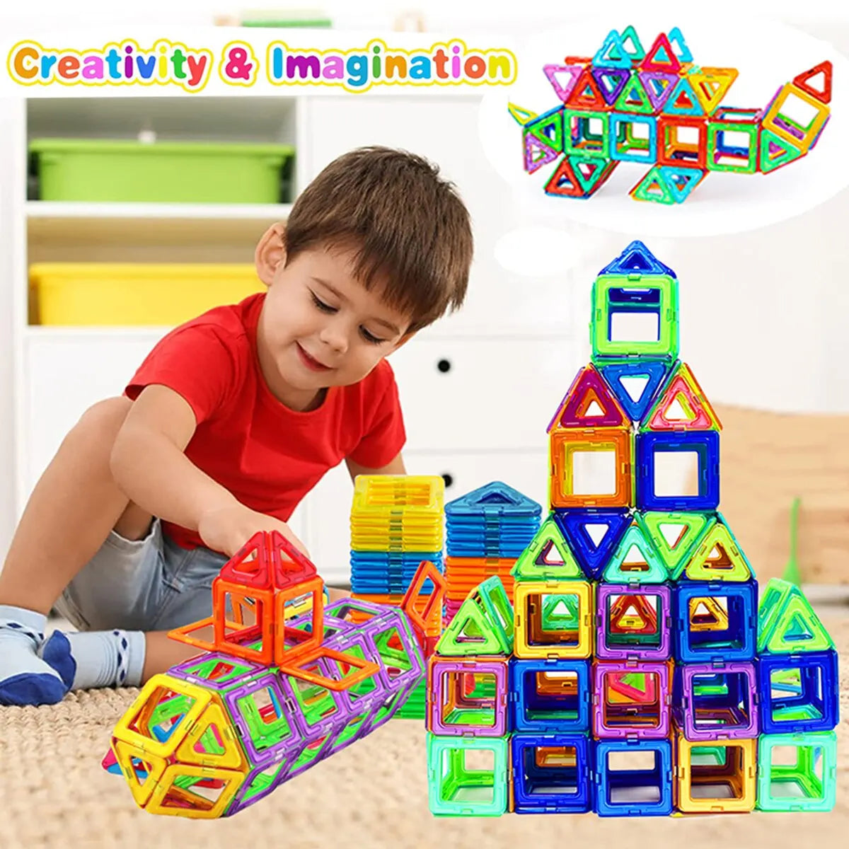 Magnetic Building Blocks